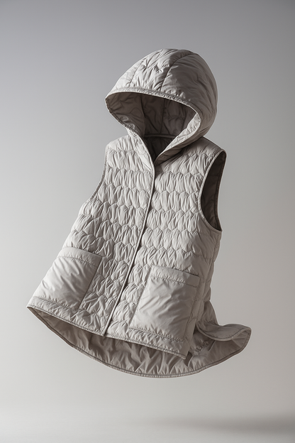 | Puffer Vest in Gold