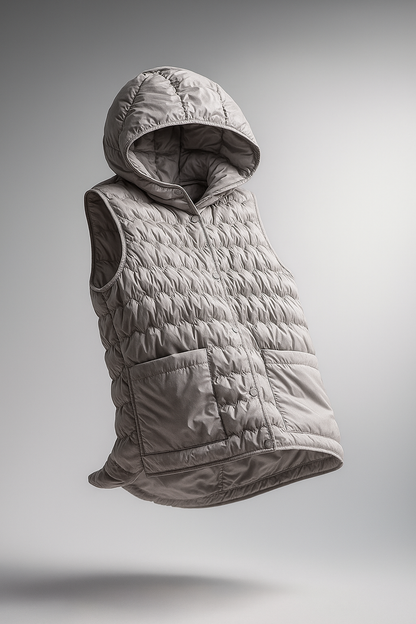 | Puffer Vest in Gold