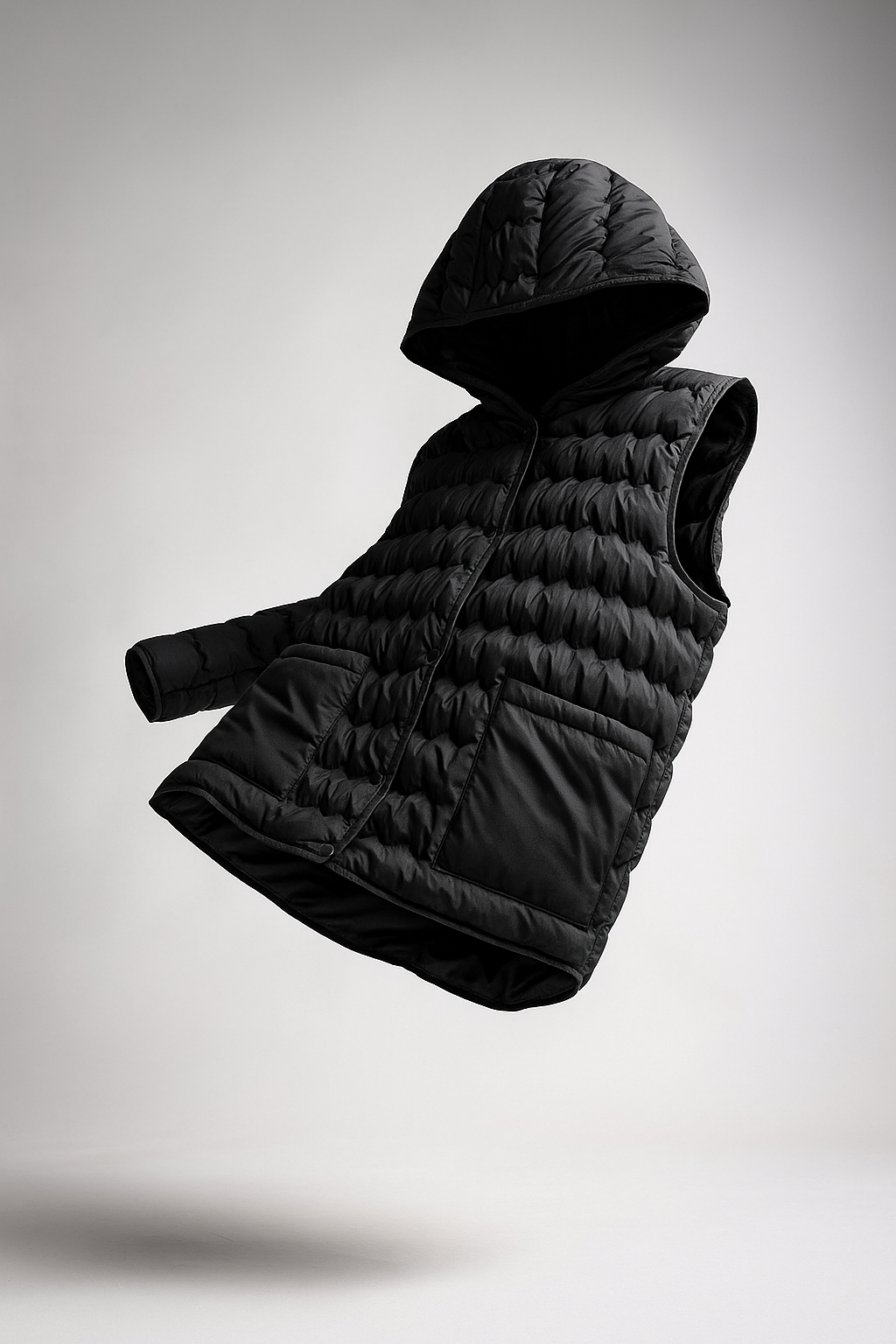 | Puffer Vest in Gold