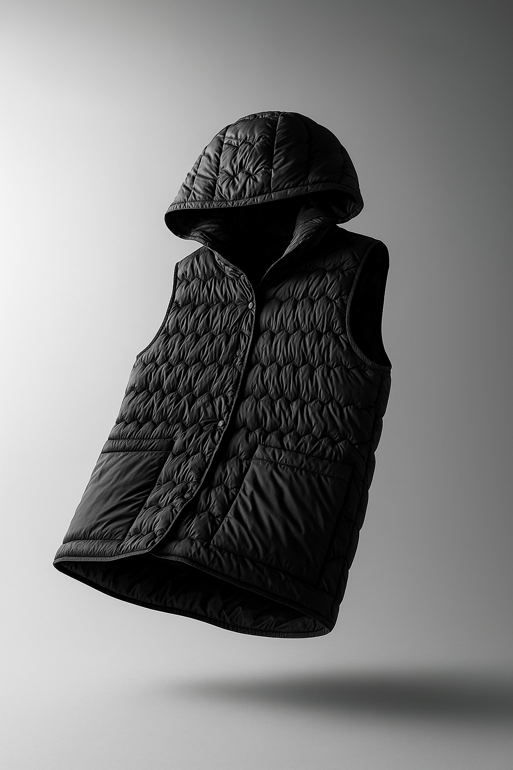 | Puffer Vest in Gold
