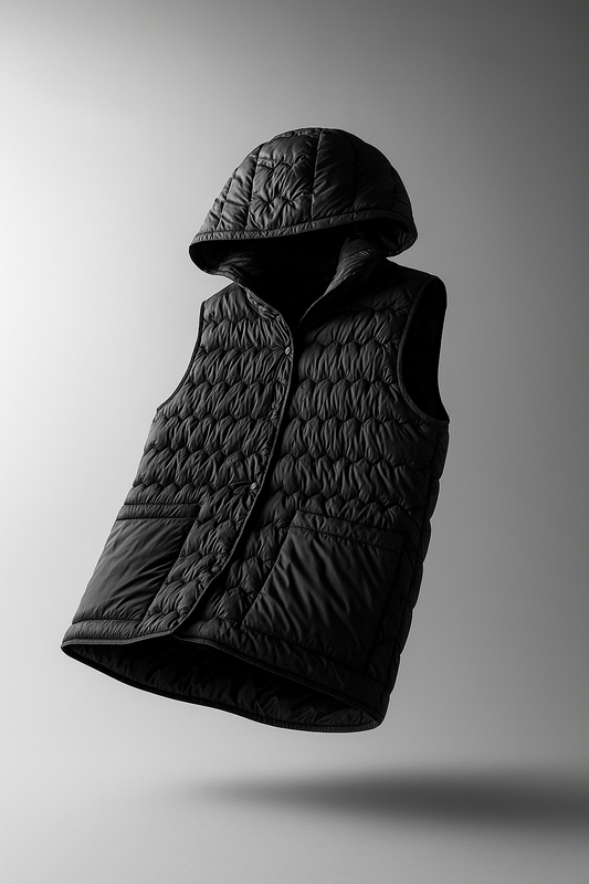 | Puffer Vest in Gold