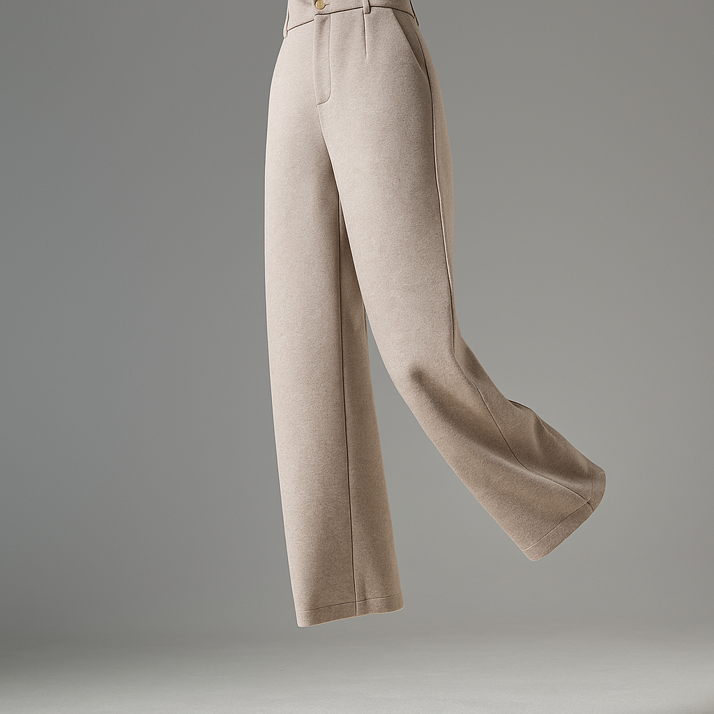 | Wool Wide-Leg Trousers