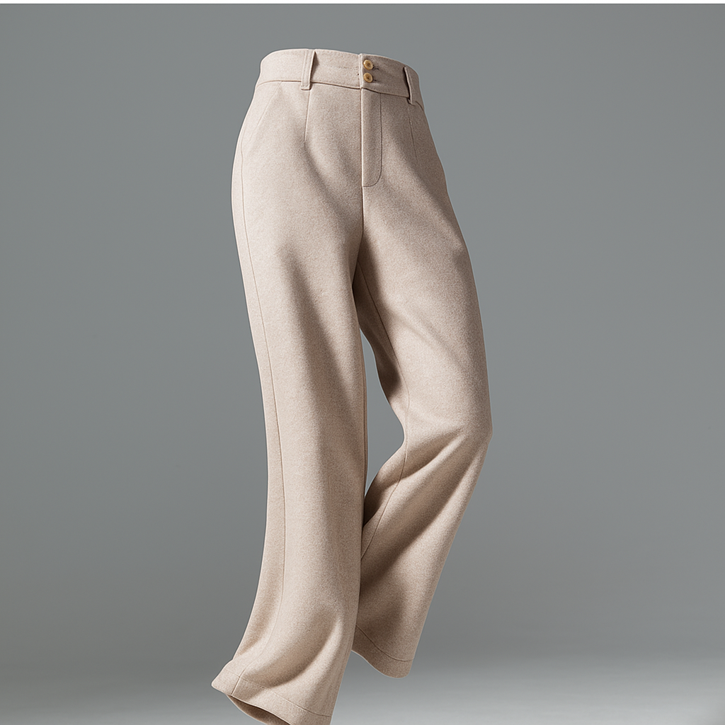 | Wool Wide-Leg Trousers