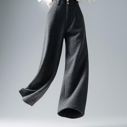 | Wool Wide-Leg Trousers