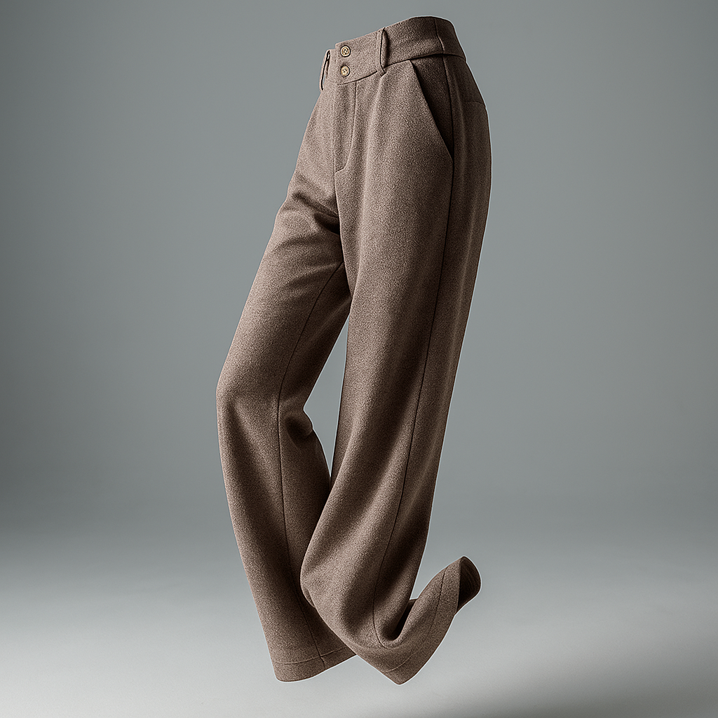 | Wool Wide-Leg Trousers