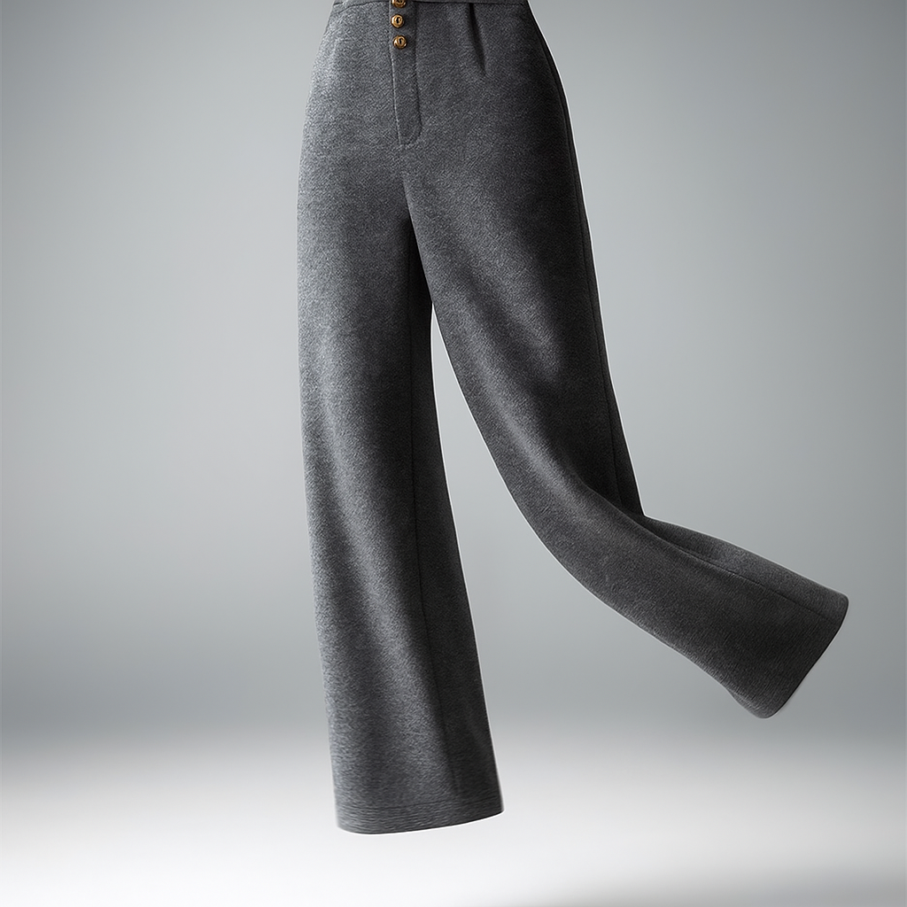 | Wool Wide-Leg Trousers