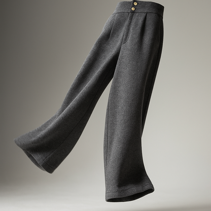 | Wool Wide-Leg Trousers