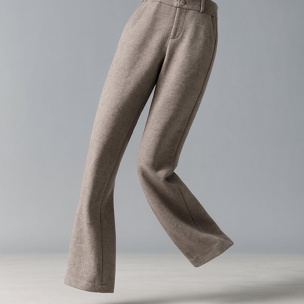 | Wool Wide-Leg Trousers