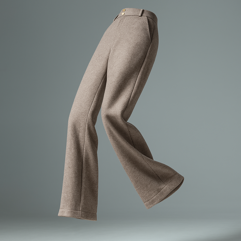 | Wool Wide-Leg Trousers