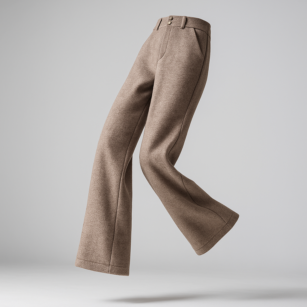 | Wool Wide-Leg Trousers