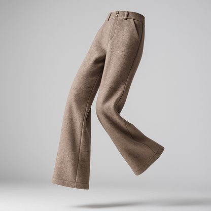 | Wool Wide-Leg Trousers