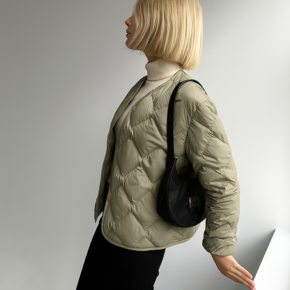 | Quilted Down Jacket