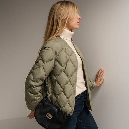 | Quilted Down Jacket