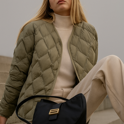 | Quilted Down Jacket