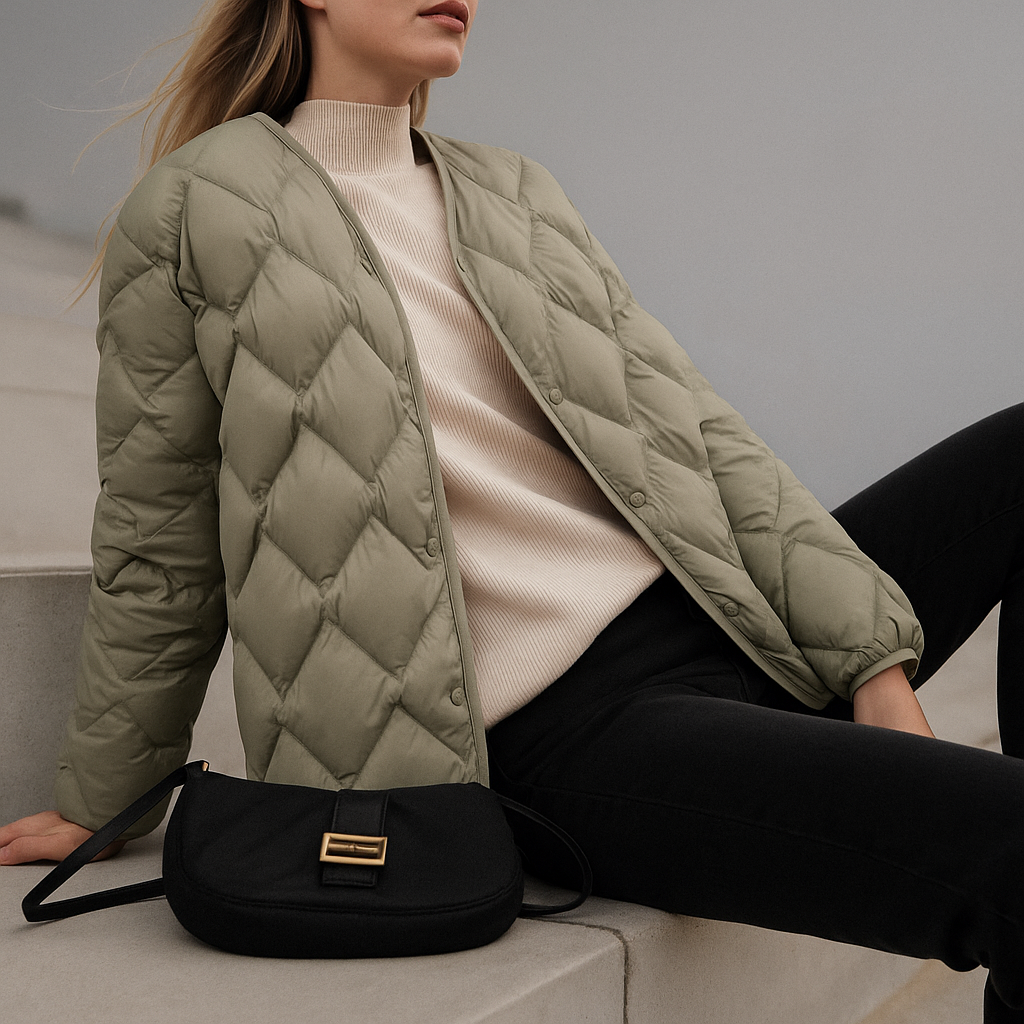 | Quilted Down Jacket