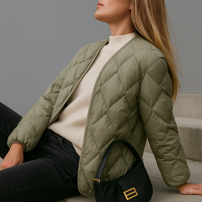 | Quilted Down Jacket