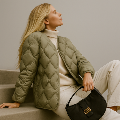 | Quilted Down Jacket