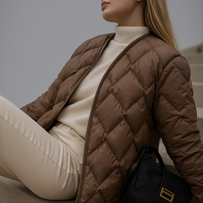 | Quilted Down Jacket
