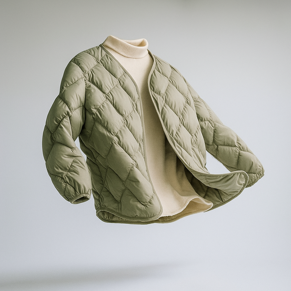 | Quilted Down Jacket