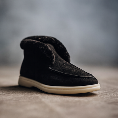 | Shearling Loafer Boots
