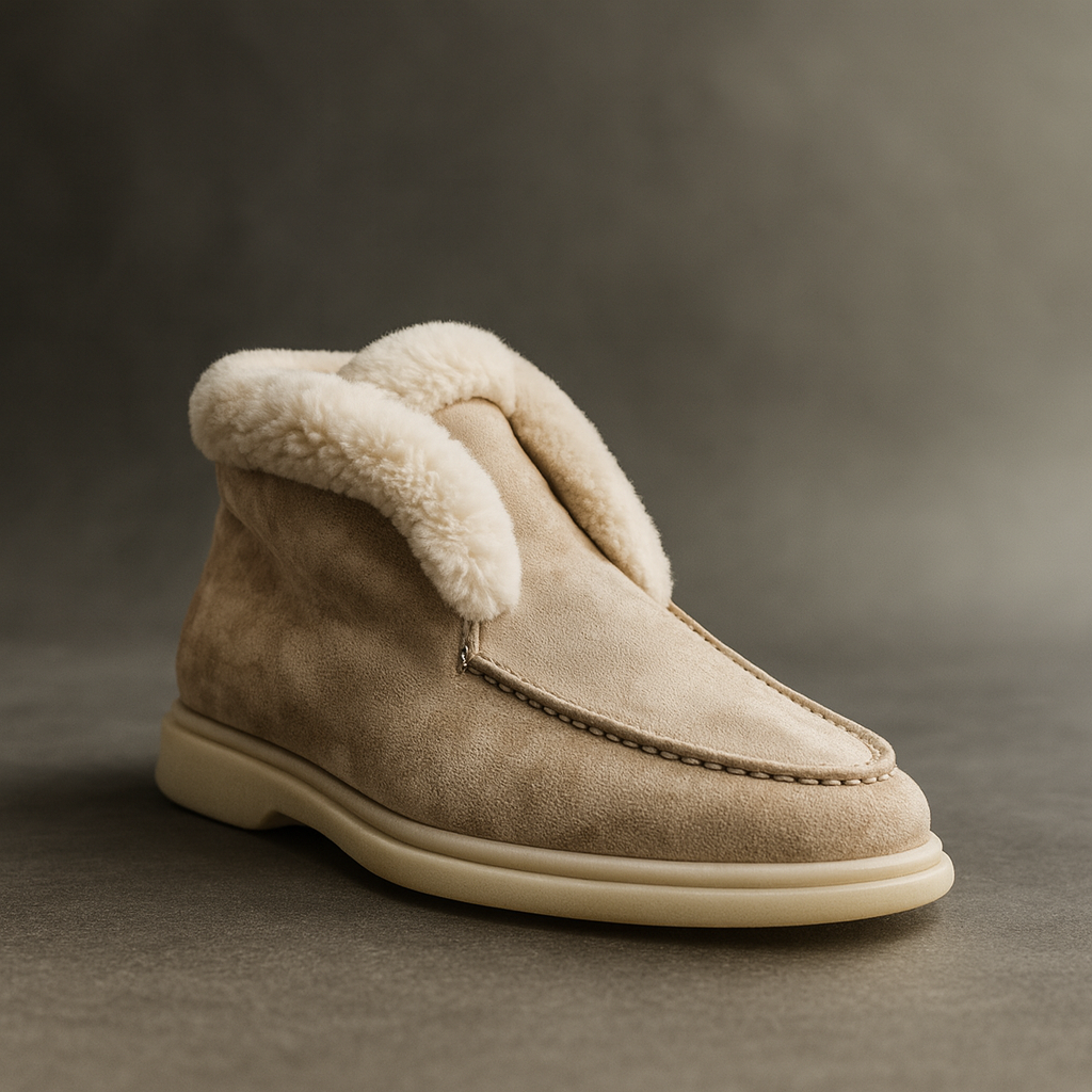| Shearling Loafer Boots