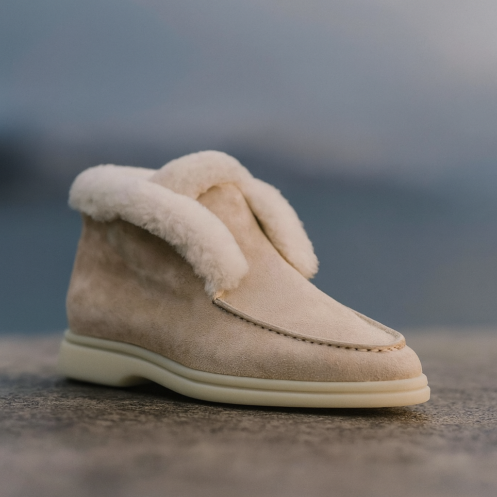 | Shearling Loafer Boots