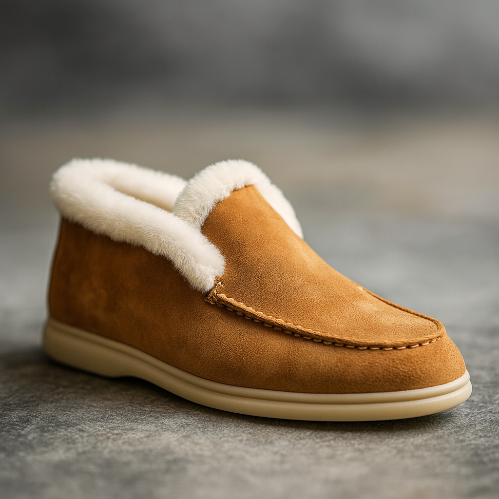 | Shearling Loafer Boots