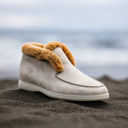 | Shearling Loafer Boots