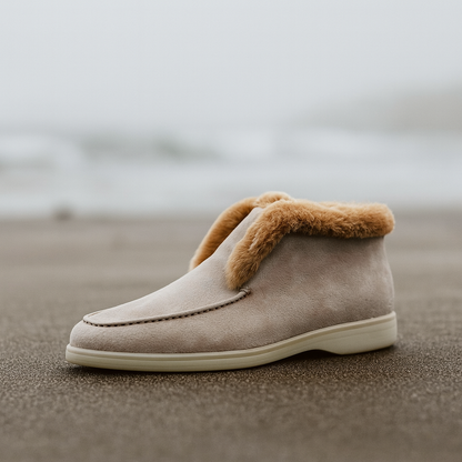 | Shearling Loafer Boots