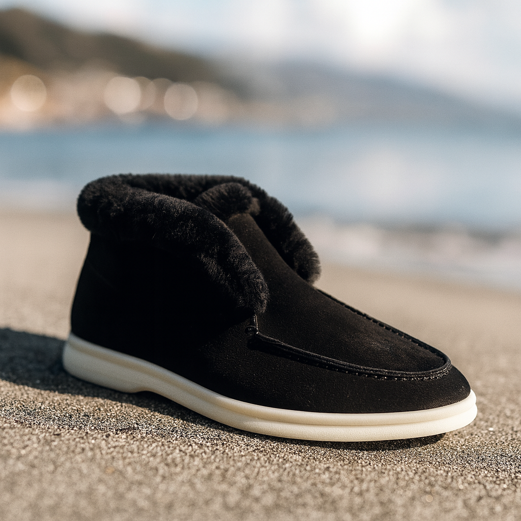 | Shearling Loafer Boots