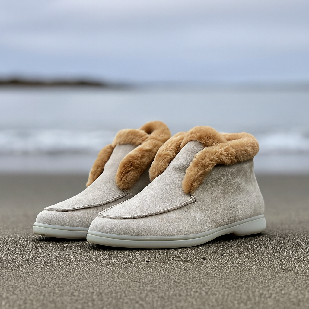 | Shearling Loafer Boots