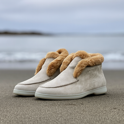 | Shearling Loafer Boots