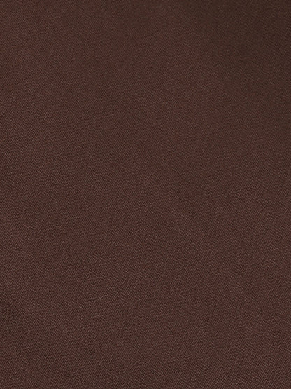 Halter Deep V Neck Maxi Dress For Women - Brown Slinky Ruched Backless Bodycon Gown - Summer Evening Party 2026