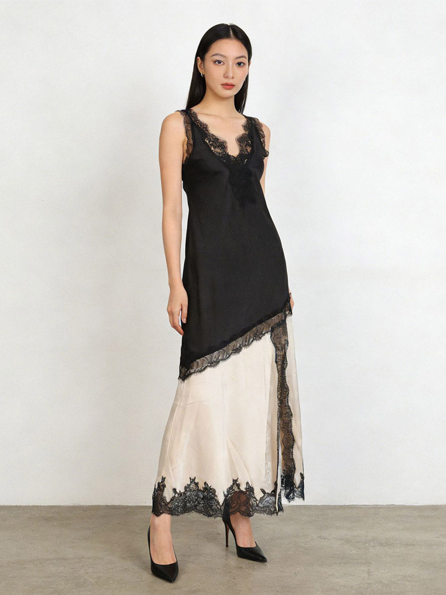 Romantic Black Chiffon Gown For Special Events