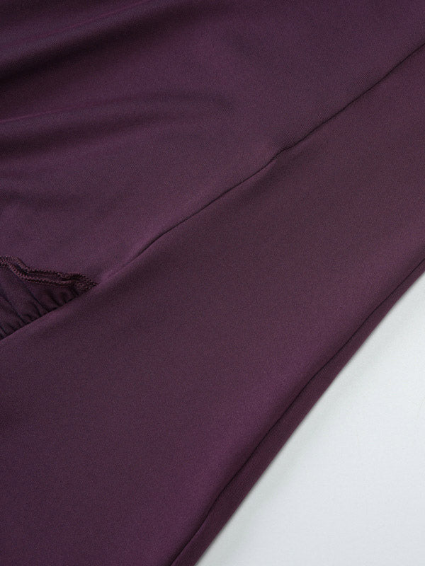 Party Dress Dresses Maxi Purple Strapless Pleated Sexy Semi Formal Summer Dress