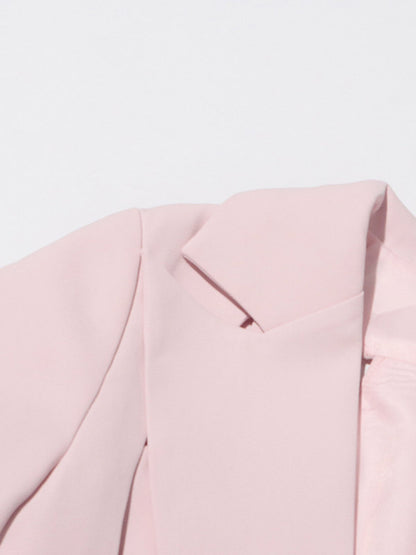 Blazer For Women Chic Cut Out Long Sleeves Outerwear