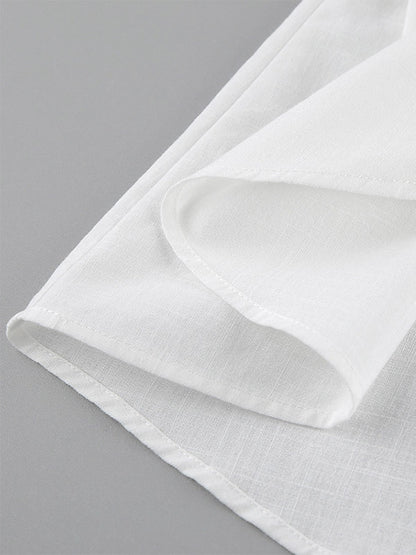 Daily Dresses Maxi For Woman Sleeveless Jewel Neck Natural Waist Elegant White Dress
