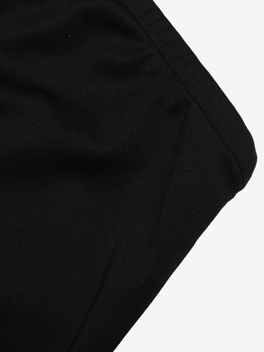 Date Night Dresses Maxi Backless Bows Sleeveless Bow Off-The-Shoulder Sweet Black+White Dress