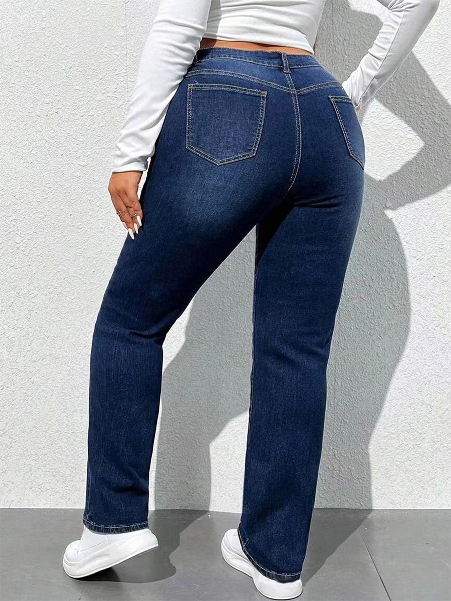 Jeans Women's Bottoms Modern Casual Denim Daily Casual Jeans