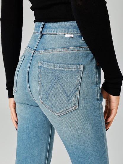Jeans Women's Bottoms For Women Elegant Raised Waist Daily Casual Jeans