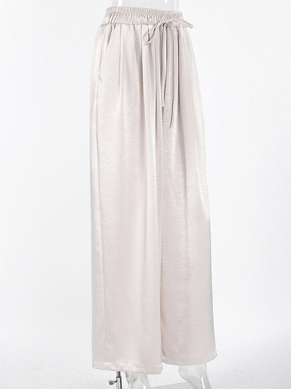 Pants Apricot Raised Waist Trousers