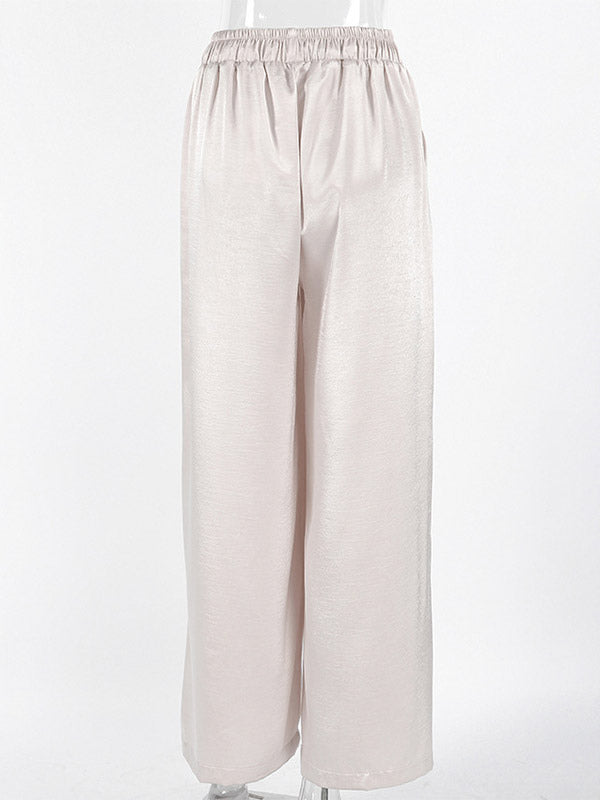 Pants Apricot Raised Waist Trousers