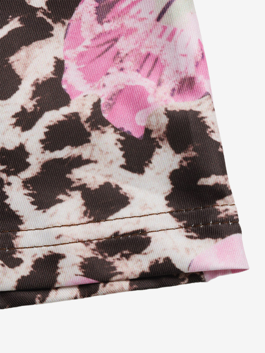 Skirts Brown Clothes Raised Waist Sexy Summer Long Women's Bottoms