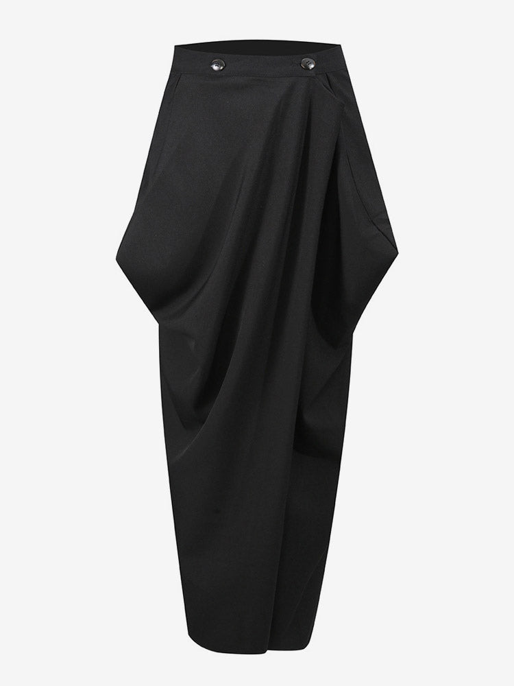 Skirts Khaki Elegant Clothes Spring Long Women's Bottoms