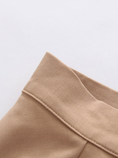 Skirts Khaki Elegant Clothes Spring Long Women's Bottoms