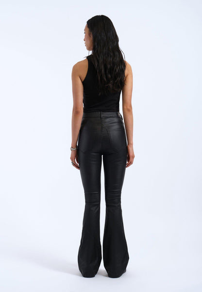 Melina Flare Leather Pants