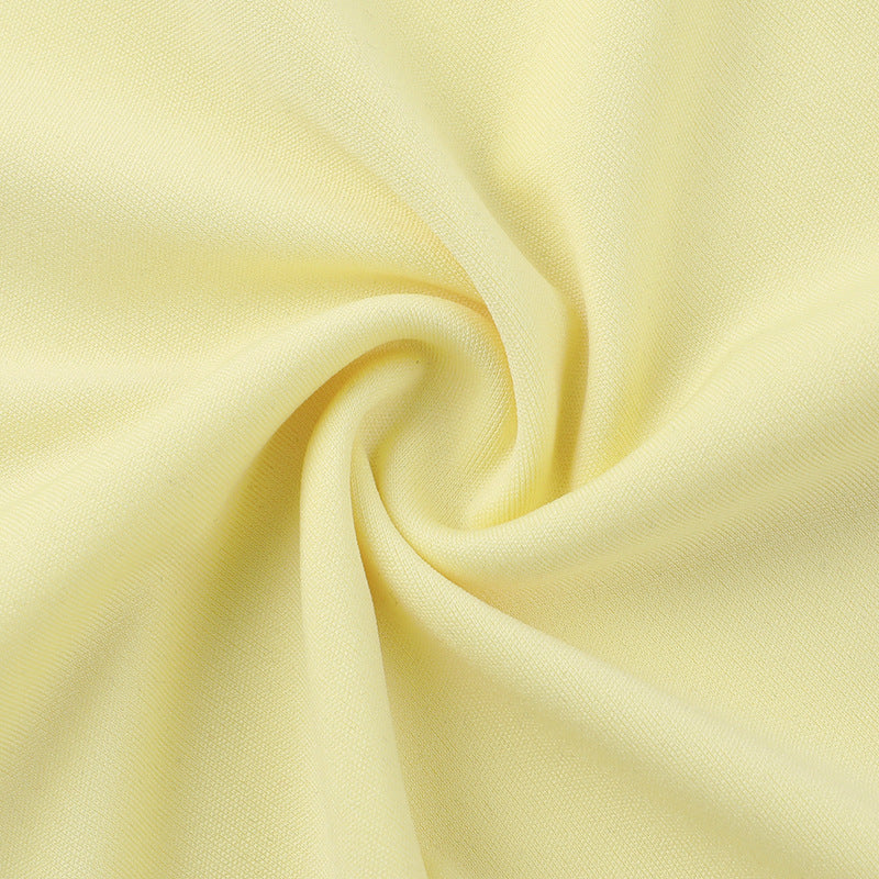 Sunflower Slit Dress-Yellow