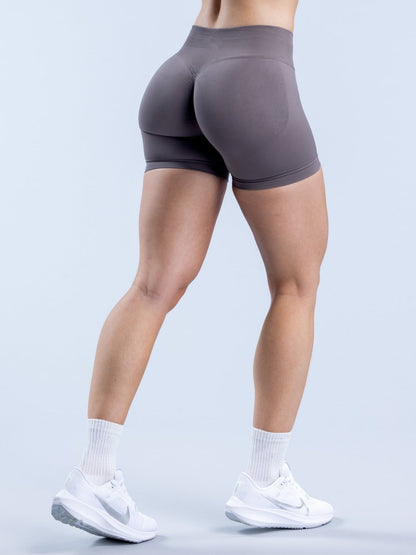 Seamless High-waisted Hip Lift Exercise Yoga Shorts