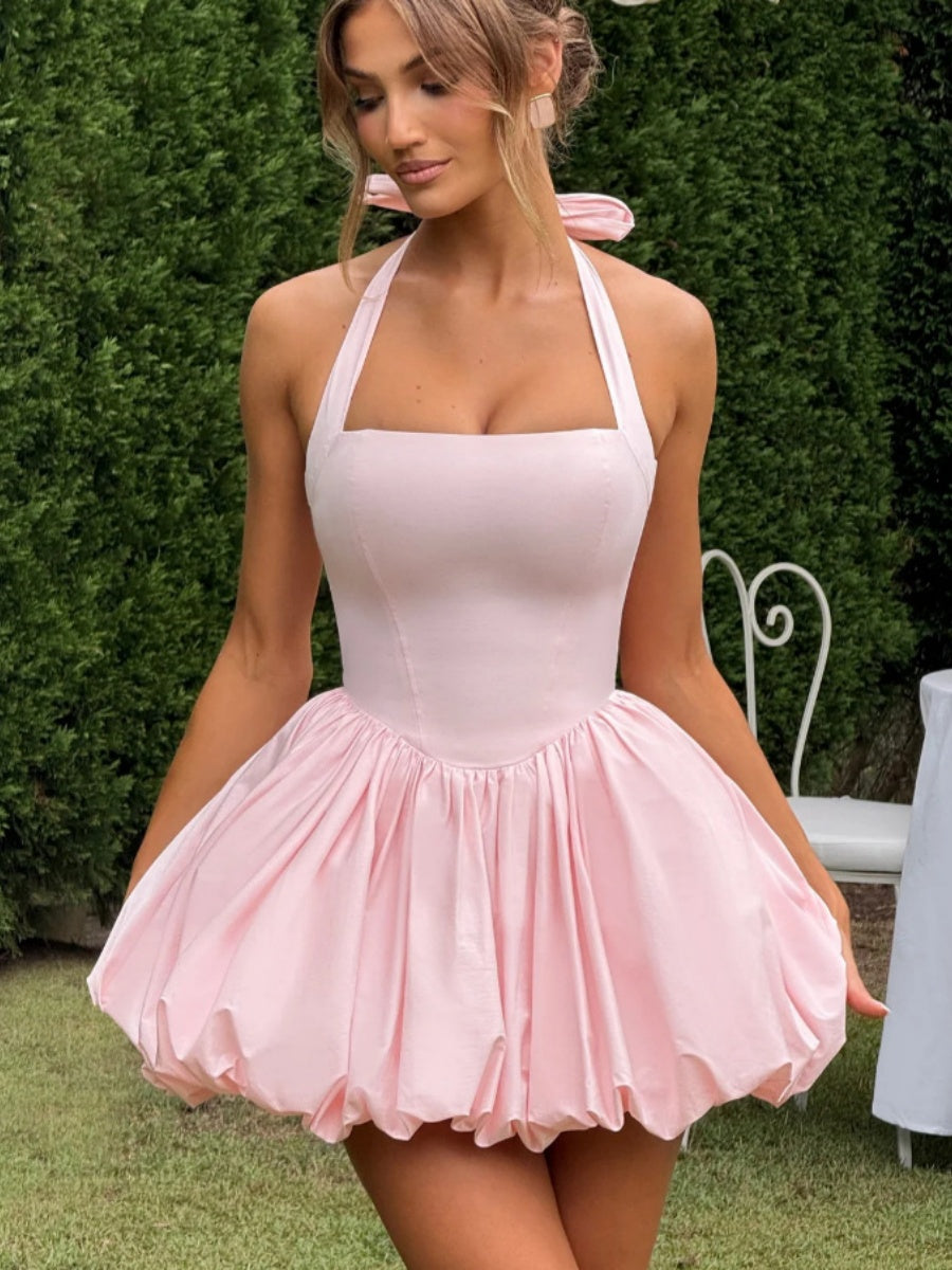 Halter Tutu Mini&Short Dresses