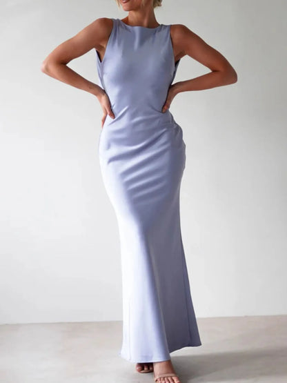 Sinclair Satin Maxi Dress